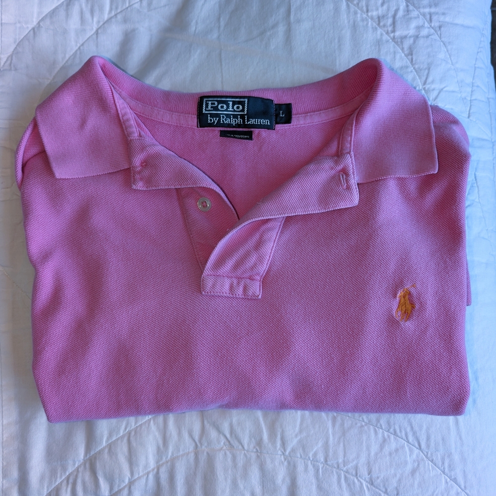 Polo by Ralph Lauren Pink Polo Shirt